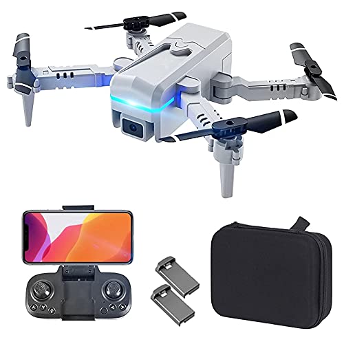 Drone with 4K Camera for Adults GPS 2.4G WiFi Altitude Hold Follow-Me Auto Return Home Brushless Motor 3D Flips(1 Battery) (2 Batteries) -  DJFHDIHRFHBVCASIJ, QQ3c17930