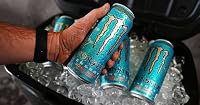 Monster Energy Ultra Fiesta - koffeinhaltiger Energy Drink mit leichtem Mango-Geschmack - ohne Zucker und ohne Kalorien - in praktischen Einweg Dosen (12 x 500 ml) – Ansicht 5
