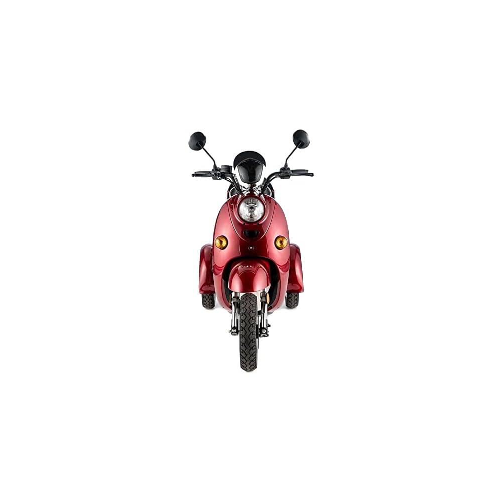 Buy VELECO ZT63 - 3 Wheeled Mobility Scooter - Fully Assembled and Ready to  use - Italian Style Design - High Loading Capacity - Comfortable Seat(RED)  Online in Indonesia. B07656K3C1