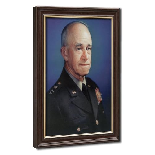 Impression sur toile Omar Bradley décoration murale salon cadre suspendu