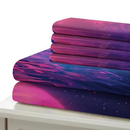 Housse de couette dauphin impression 3D haute définition microfibre King - 6