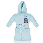 Oh Sew Simple Thomas Train Luxury Personalised & Applique Super Soft Fleece Dressing Gown/Bathrobe (2-3 Years)