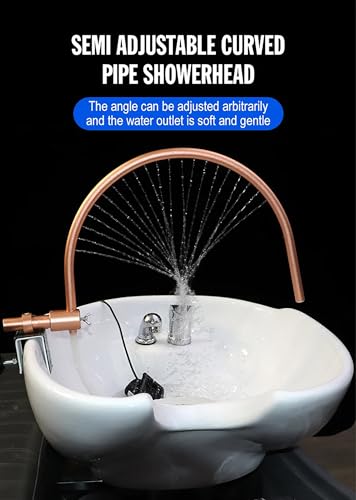 Circulation d'eau spa de tête à 21 trous pour bol de shampooing - 3