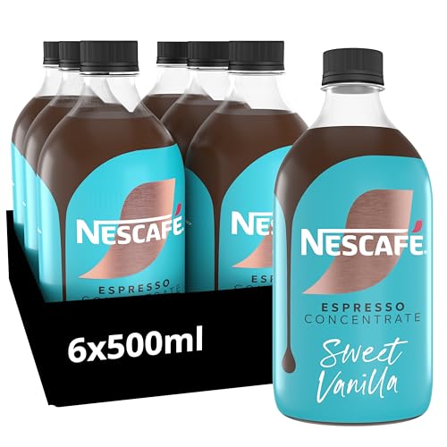 NESCAFÉ Vanilla Espresso Coffee Concentrate 6x500ml Pack