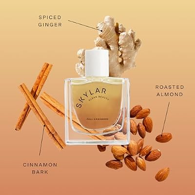 Skylar Vanilla Sky and Fall Cashmere Eau de Perfume Layering 2 Pack- Hypoallergenic & Clean Perfume for Women & Men, Vegan & Safe for Sensitive Skin- (50mL /1.7Fl oz)
