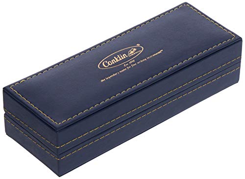 Conklin Duragraph 万年筆 パープルナイト - スタブニブ プレミアム筆記具 カリグラフィー 署名用