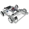Pitsco Education TETRIX MAX Flat Bar, 288 mm Aluminum Bar with 16 mm Repeating Hole Pattern, Robotics Building Elements, Spare Parts for Robotics and Vehicles, Package of 2