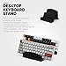 BRAINWAVZ Dual Desktop Keyboard Stand & Holder, Organize Your Desk, Reduce Clutter, Suitable for All Size Keyboards (DK01)