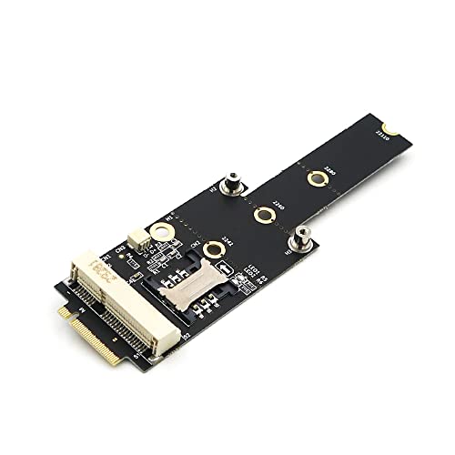 Adaptador M.2 M Key desde Mini PCI-E para reparar falta de internet con ranura SIM