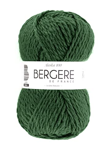 Berg&egrave;re de France - ALASKA 100, pelote de laine &agrave; tricoter et au ...