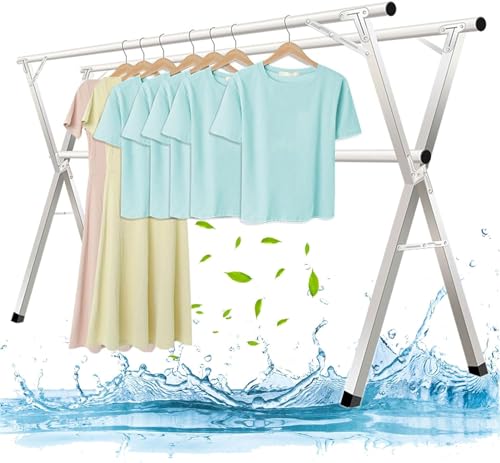 Séchoir à linge vertical pour sécher le linge volumineux sans encombrement