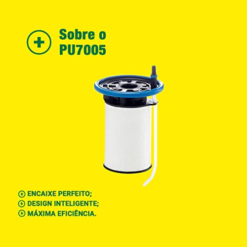 MANN-FILTER Original, Filtro de Combustível, PU 7005, Para Modelos Fiat Toro, Ducato e Jeep Commande