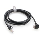 Câble RJ45 LAN GigE 26AWG pur sans oxygène fils de cuivre massif. Feuille d'aluminium, paire torsadée blindée (STP), squelette croisé offrant le plus haut niveau de blindage. Connecteur RJ45 blindé cristal pour caméras industrielles, câble réseau Ethernet Gigabit blindé, maillage forte capacité anti-interférences, performance de transmission de signal fiable.