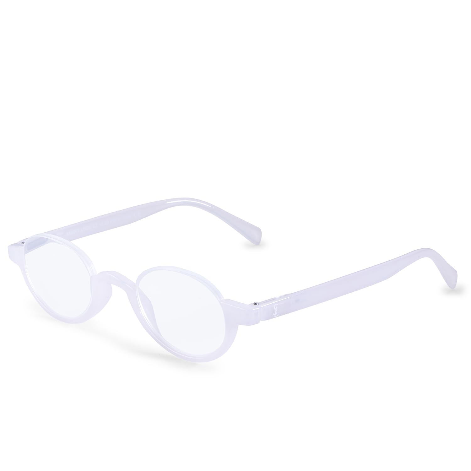 AEC Librarian6 Round Semi Rimless Plastic Reading Glasses Comfortable And Durable Frames | Clear Vision for Reading | Stylish Design (+2.50, Black) (B0D1Y32BD5) Amazon Price History, Amazon Price Tracker