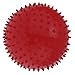 9 Inch Colorful Sensory Ball for Kids' Play and Massage, Red, as described