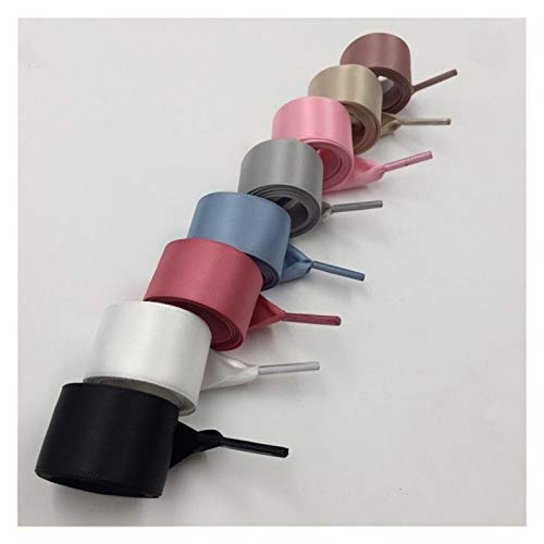 Chiffon-Schnürsenkel, doppelseitig, glänzend, 70-160 cm Cover