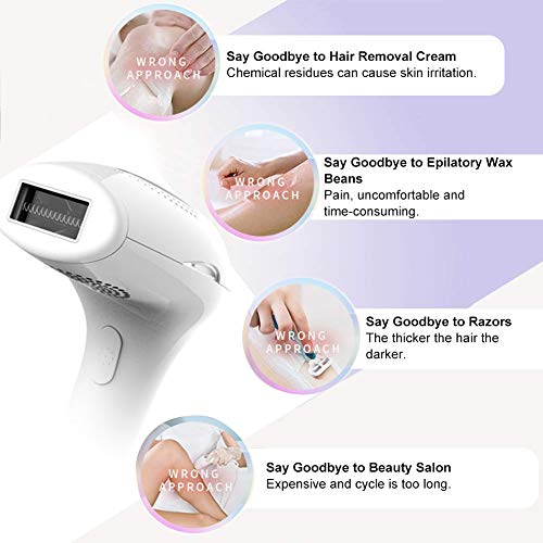 Lumea Advanced IPL Haarentfernungsgerät 500,000 Lichtimpulse Permanent Haarentfernung für Frauen & Männer-Körper Gesicht Bikini-Zone & Achseln langanhaltend glatte Haut - Image 3