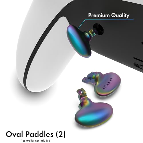 Nyko Edge Paddle Rainbow en métal robuste avec étui plastique