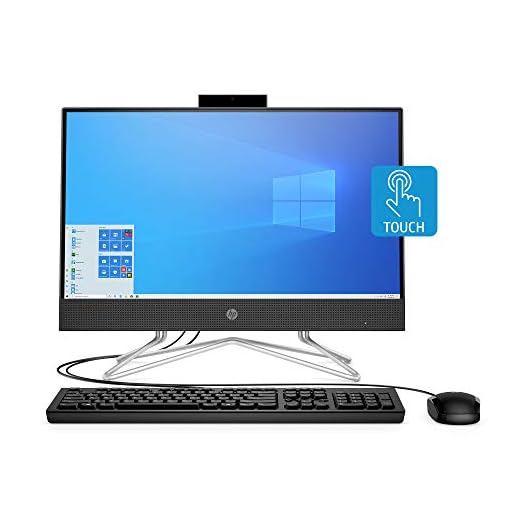 HP 22-DF AMD Ryzen 3 3250U 8GB 1TB HDD 21.5-Inch Full HD Touch Screen All-in-One PC