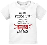 Das Kurzarm Baby Shirt für Jungen und Mädchen wird aus weicher, nach Oeko Tex-Standard 100 zertifizierter, schadstoffgeprüfter Bio-Baumwolle hergestellt. Material: 100% Baumwolle