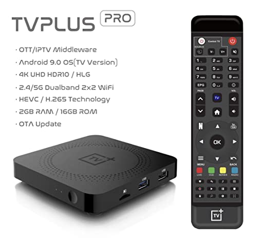 New 2022 Doordarshan Tvplus Pro Iptv Box Stalker Player & M3U Player With Dual Band 5G Wifi Gigabit Lan Box - Faster Than Mag 524W3 And Formuler Boxes. #TOP1