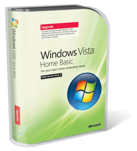 Microsoft Windows Vista Home Basic Sp1 - Sistemas Operativos Actualizasr, 15 Gb, 0,5 Gb, Eng, Dvd, Pc Microsoft Windows Vista Home Basic Sp1 - Sistemas Operativos Actualizasr, 15 Gb, 0,5 Gb, Eng, Dvd, Pc
