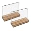 3 stuks A5 standaard acryl tafelstandaard, schuin
