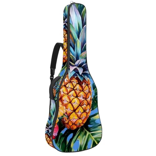 Sac à dos pour guitare acoustique 109 cm imperméable multicolore étui souple basse