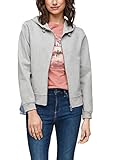 Muster: Uni, Gestreift s.Oliver Damen 120.10.103.14.140.2061525 Sweatshirt, Grey Melange, 38