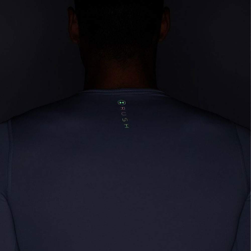 Under Armour Hommes UA Rush T-shirt de compression, léger T-shirt manches longues avec technologie Rush, long T-shirt de sport à la coupe compression