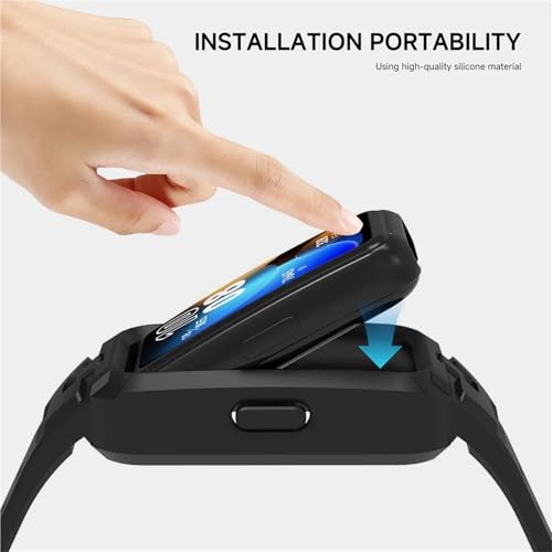 Correa de silicona suave para evitar sudor en Smart Watch 9 8 7 6 de deporte 3