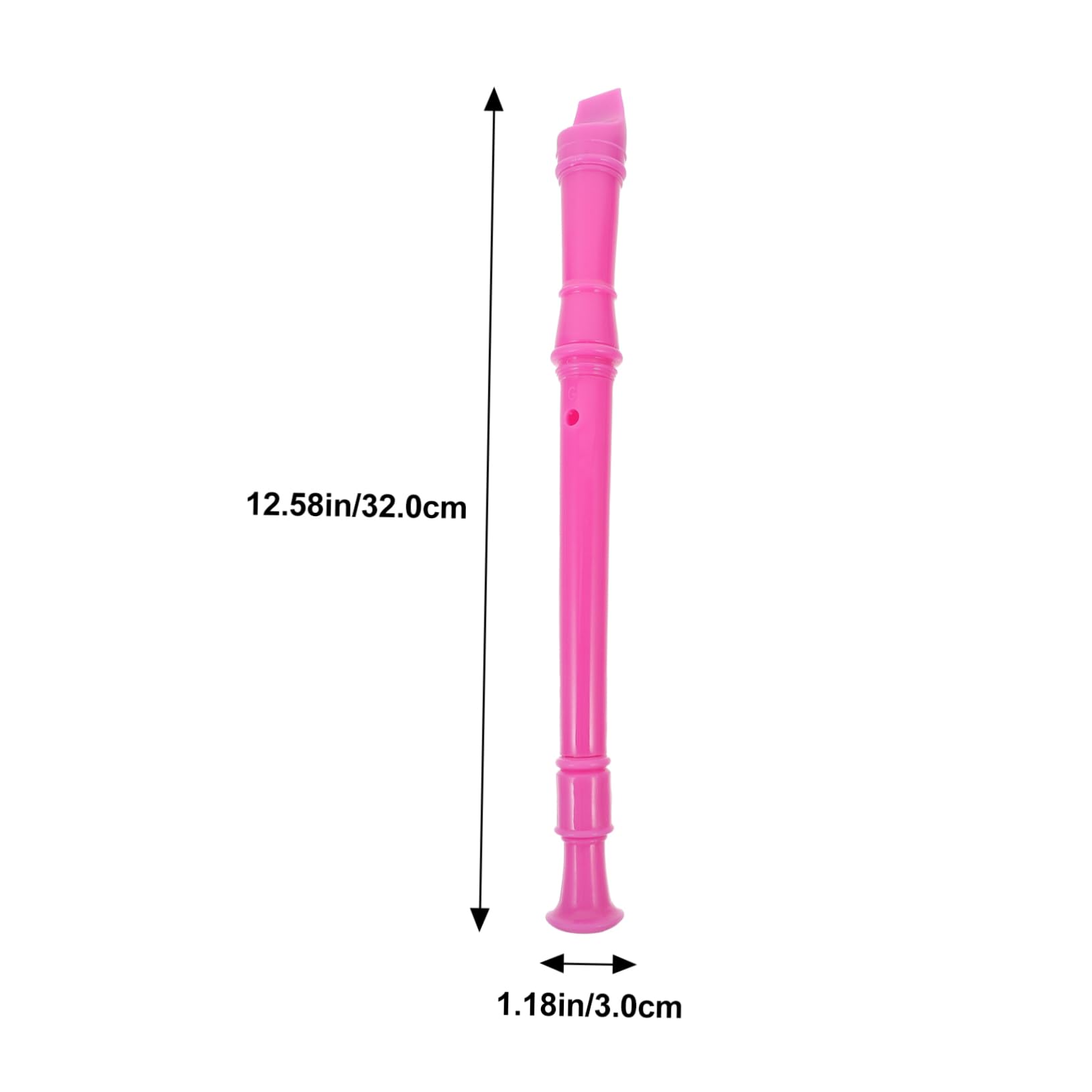 ifundom Beginner Flute Instrument 8 Hole Soprano Recorder with Flute Cleaning Tools for Teens Music Practice