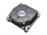 PC Cooler C81H Slim CPU Cooler Turbo Blower Cooling Fan for 1U Server/HTPC Intel CPU Socket LGA1156 / LGA1155 by Toptekits,4Pin PWM Turbo Fan Utral-Thin 29mm