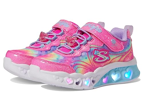 Skechers Unisex-Child Flutter Heart Lights-Groovy Sneaker2