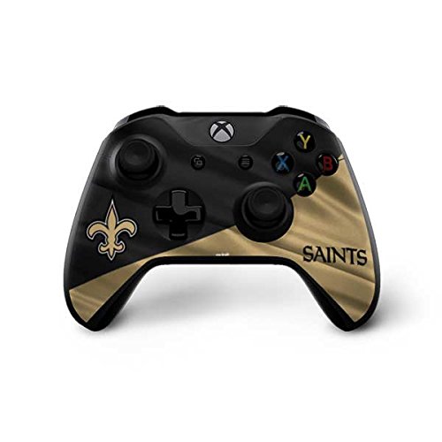 Skinit Decal Gaming Skin Compatible with Xbox One X Controller - Officially Licensed NFL New Orleans Saints Design