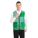 Le gilet uniforme est en polyester.