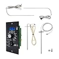 Upgraded Digital Thermostat Controller Kit, Replacement Waterproof Meat Probe 2pc Compatible with Traeger BBQ Grills, and Temperature Probe Sensor.