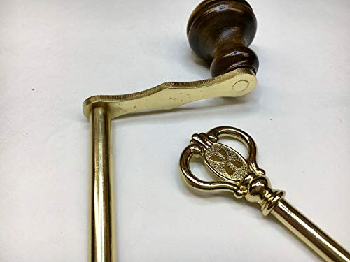 Grandfather Clock Key and Crank for Howard Miller USA