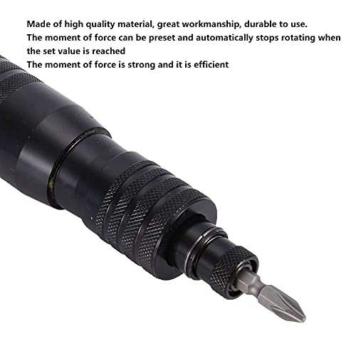 Liccx LICCXF5MGX6S4GT Industrial Pneumatic Screwdriver,Professional Handhold Pneumatic Screwdriver,Lightweight Portable Pneumatic Screwdriver,1200Rpm Cw/Ccw Air Screwdriver Tool,For Fastening And Dismantling Of Screws. thumb #6