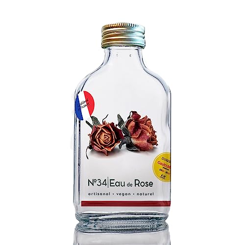 N.34 Agua de Rosas - aroma floral de pétalos de rosa destilados - para dar sabor y realzar sus platos y postres - especias Ottolenghi - del recetario ottolenghi