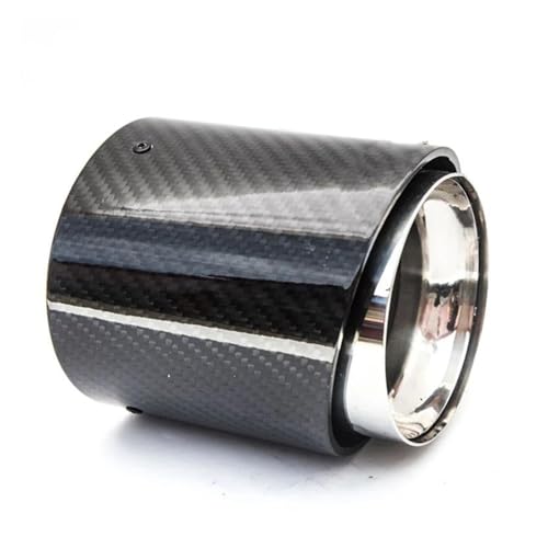 Embout d'échappement en carbone noir brillant pour MINI Cooper JCW