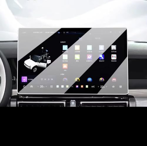 Verre trempé anti-rayures pour console Chery iCar 03 et EQ3 tactile