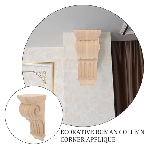 Moldura de madera de estilo europeo Mobestech con relieve elegante 3