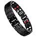 Produktbild Jeracol Magnetarmband Herren, Titanstahl Magnet Armband Heilung Herren mit Ultra-Stärke von 3500 Gauss-Magneten, verstellbares Armband mit Entfernungswerkzeug und Schmuck-Geschenkbox