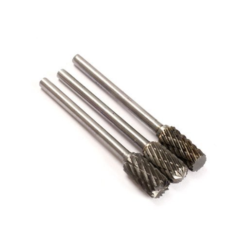 Set de 10 fresas rotativas de carburo 1/8" miniatura 2