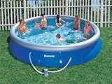 piscina bestway redonda 305 x 100  Bestway 57066 - Kit de piscina redonda para piscina Bestway FAST (diámetro: 244 x 66 cm)