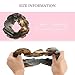 Bear Crossing The River Scrunchies Elastic Hair Ties Big Ponytail Holders for Thick Curly Hair No Tug Scrunchies Hair Fashion Hair Bands Cute Hair Ties for Women