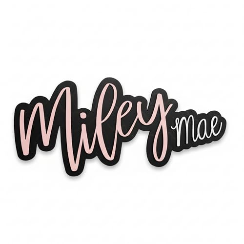 Hickory Hollow Designs Name Sign for Nursery, Woodland Nursery Decor,