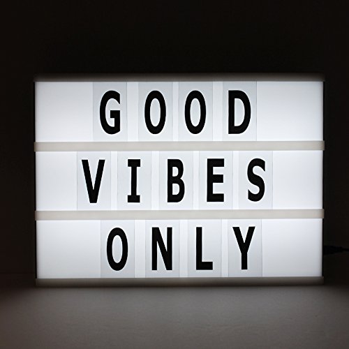 image for Brooklyn Lighting Company LED Cinema Light Box with Letters Includes 2