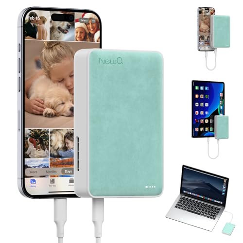 NEWQ External Hard Drive: 1TB Photo Stick Memory Storage Device USB Flash Drive for iPhone & Android Cellphone & Computer Backup Photo, Video, Data